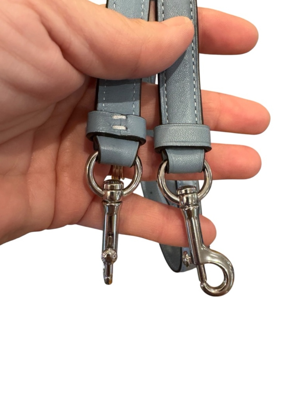 Coach - 2023 Rowan Satchel - Signature Chambray - BEAUTIFUL No Call Outs - Picture 6 of 11